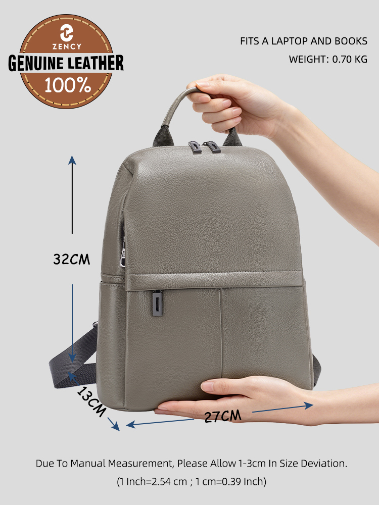 Zency, sac à dos élégant en cu - Leather Work Rucksack avis et prix