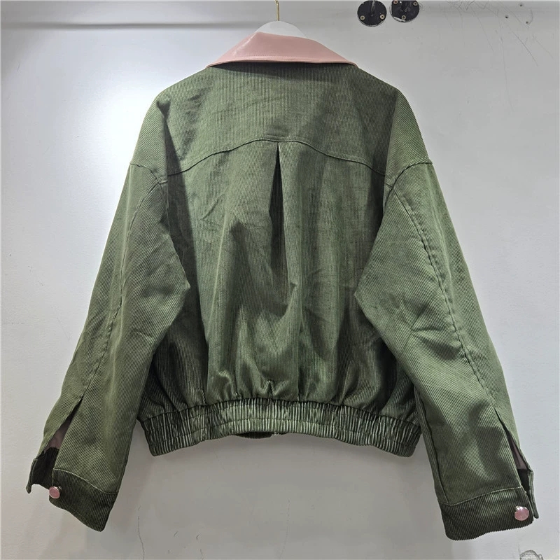 Veste Courte Femme en Velours  - Leather Work Jacket Women'S avis et prix