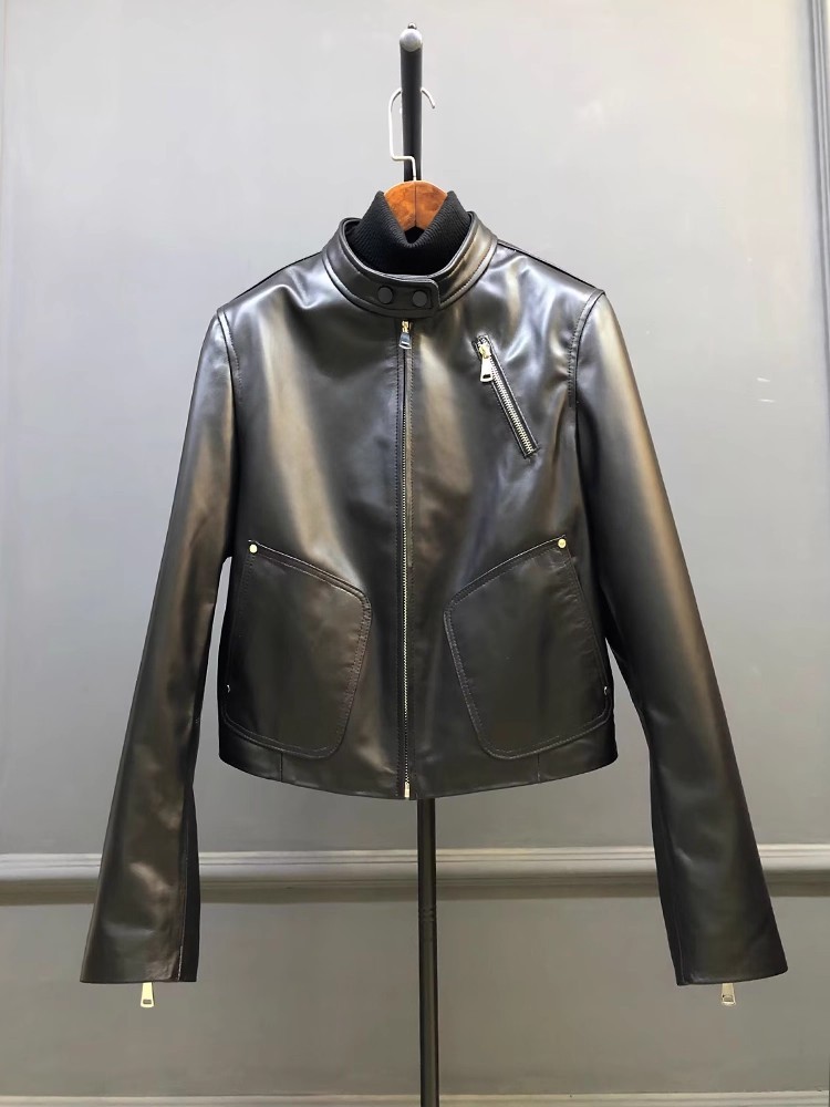 Veste Courte Rétro Femme Nouve - Leather Work Jacket Women'S avis et prix