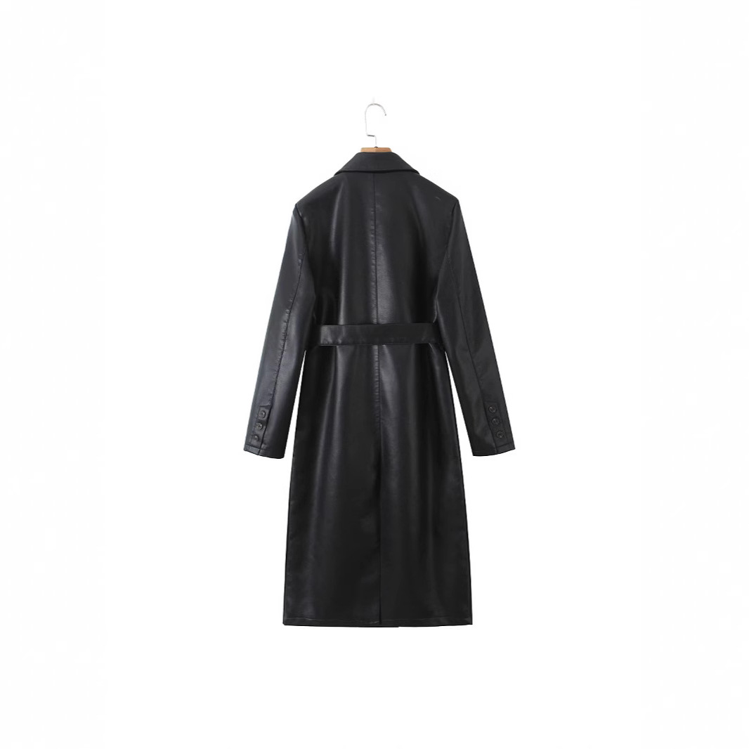 Manteau trench pour femme en s - Leather Work Jacket Women'S avis et prix