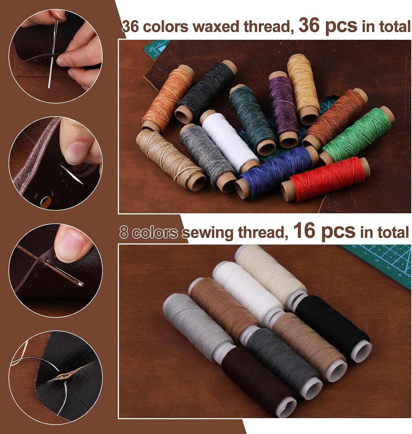 Kit d'outils de travail du cui - Leatherwork Beginner Tools avis et prix