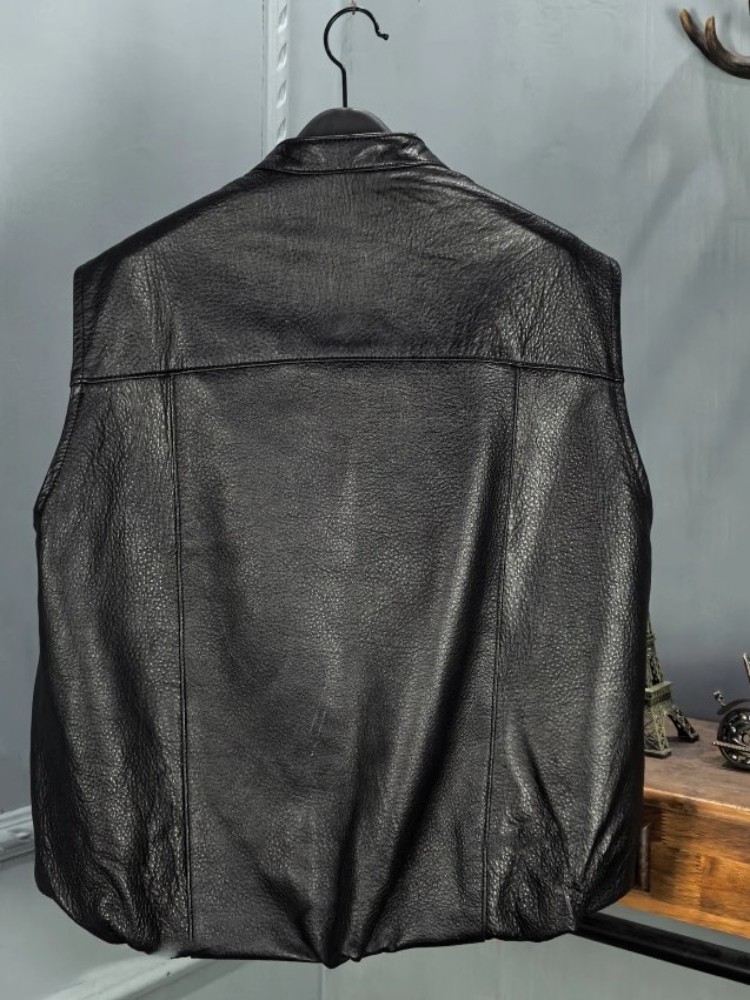 Gilet en peau de mouton nature - Leather Work Jacket Women'S avis et prix