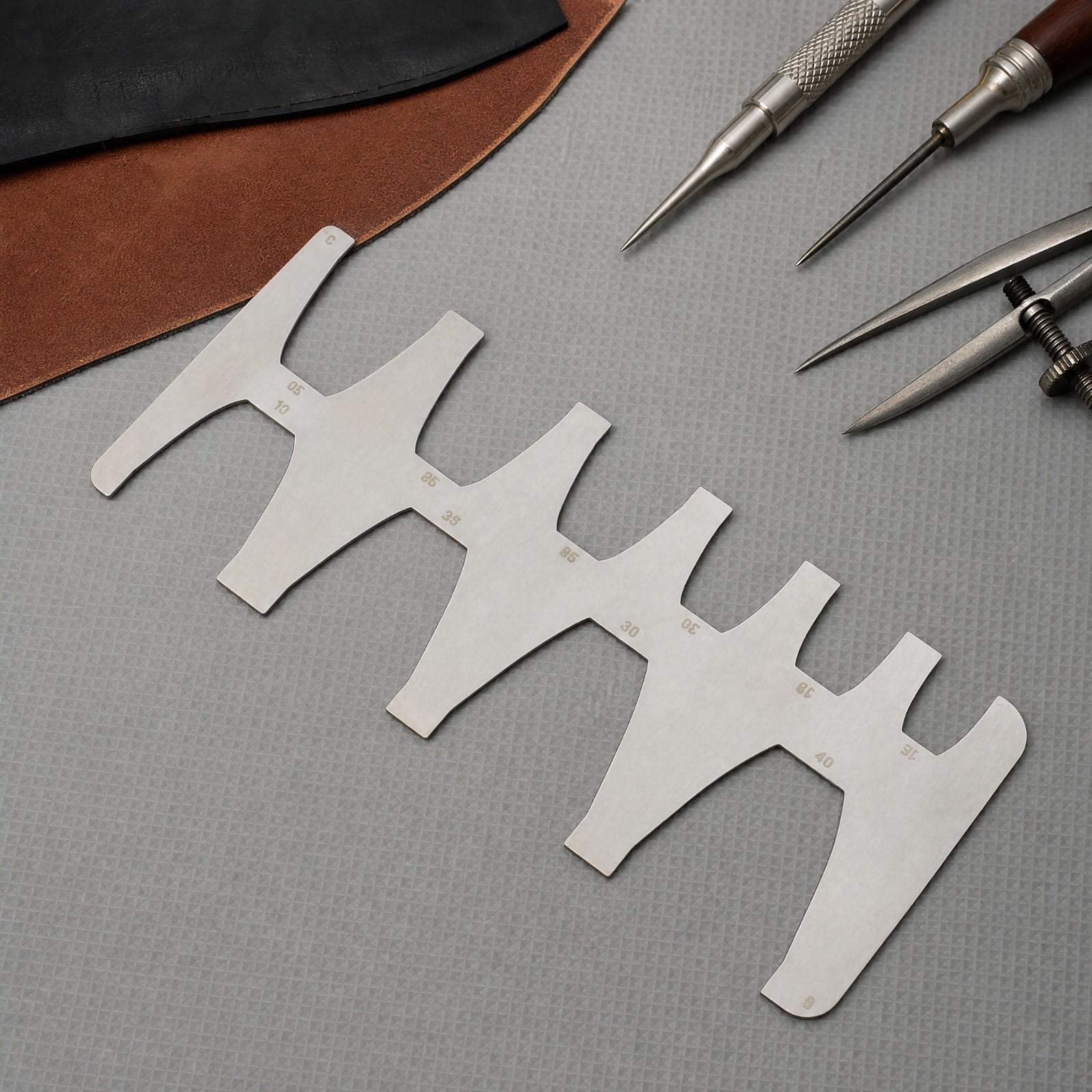 Règle de gabarit pour extrémit - Leatherwork Templates avis et prix