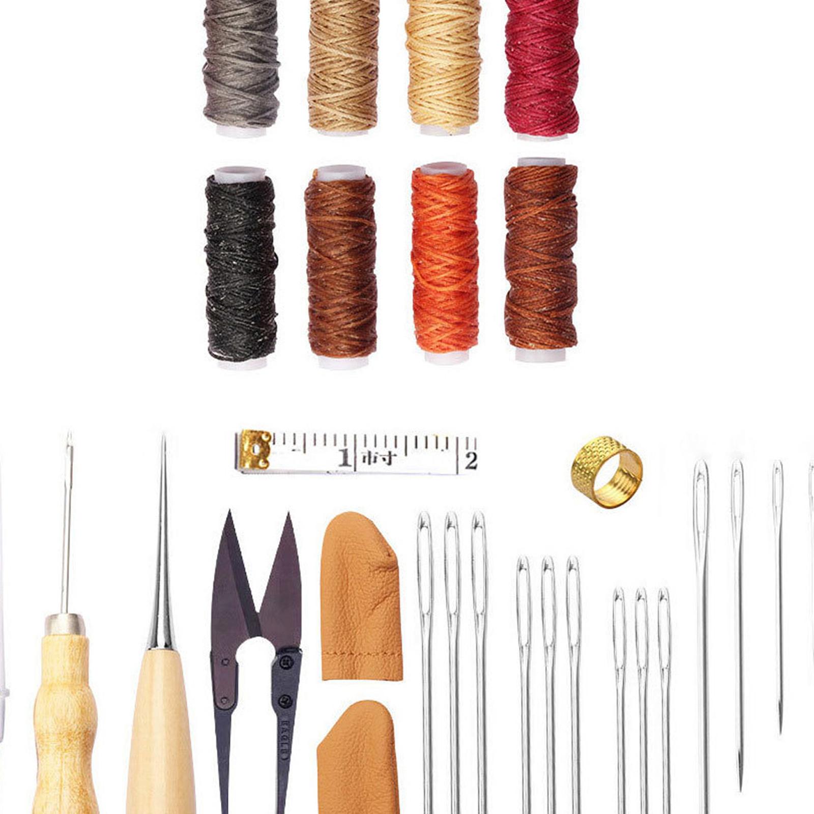 Kit d'outils en cuir 32 pièces - Leatherwork Beginner Tools avis et prix