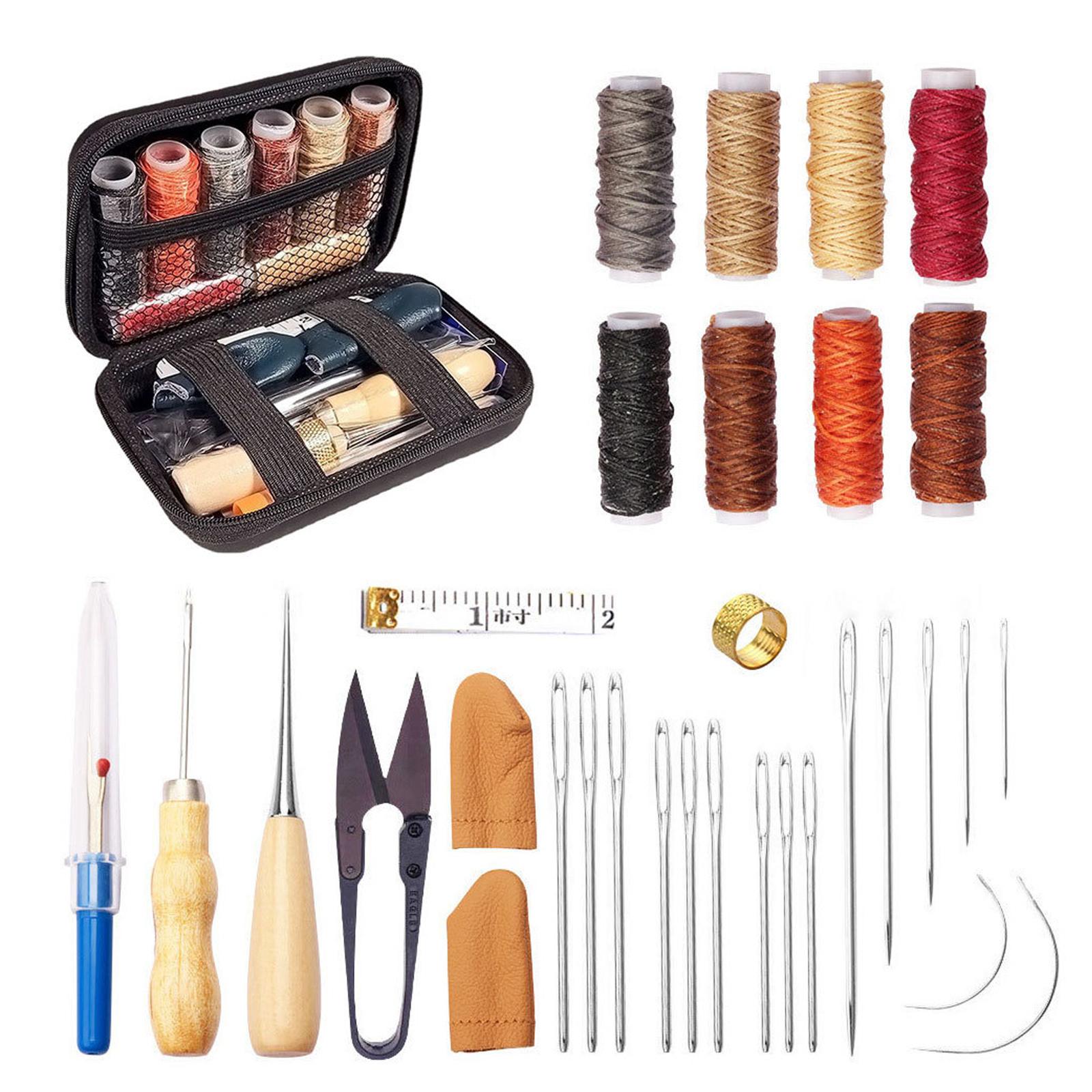 Kit d'outils en cuir 32 pièces - Leatherwork Beginner Tools avis et prix