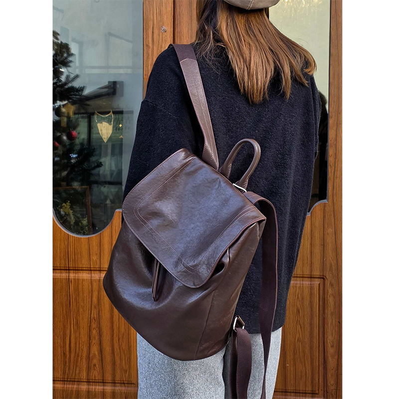 Sac à dos en cuir de vachette  - Leather Work Rucksack avis et prix