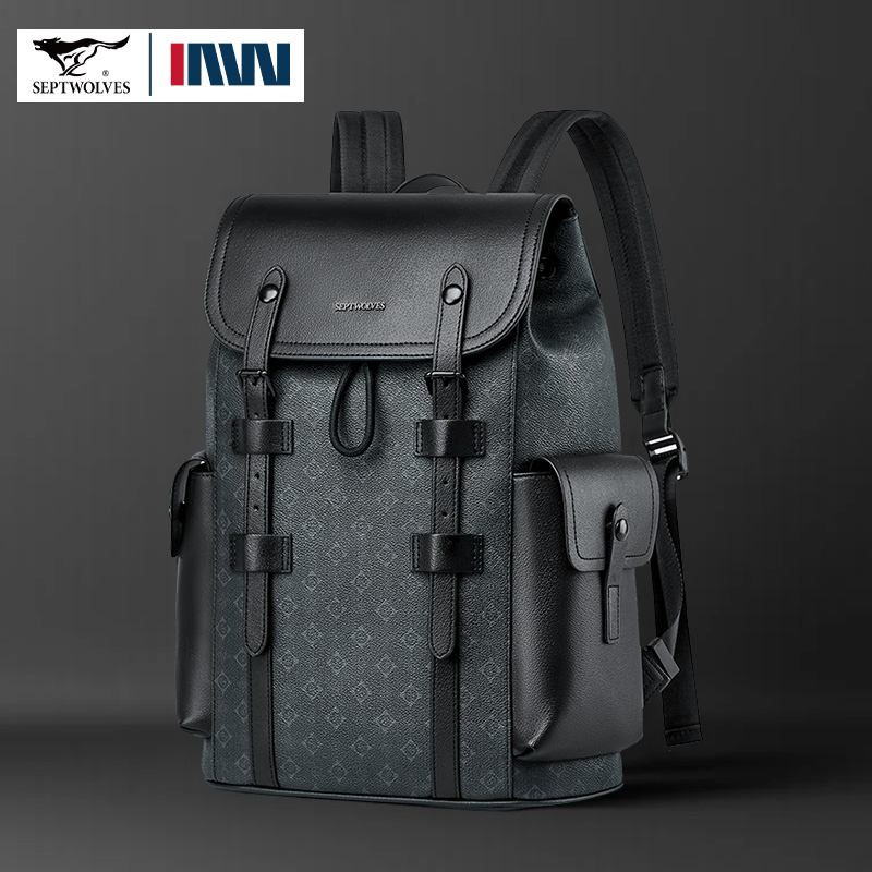 Septwolves haute qualité affai - Leather Work Rucksack avis et prix